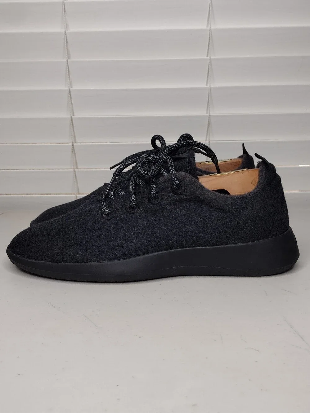 Allbirds WR Wool Runners Men's Black Sneakers Athletic Shoes Sz M10